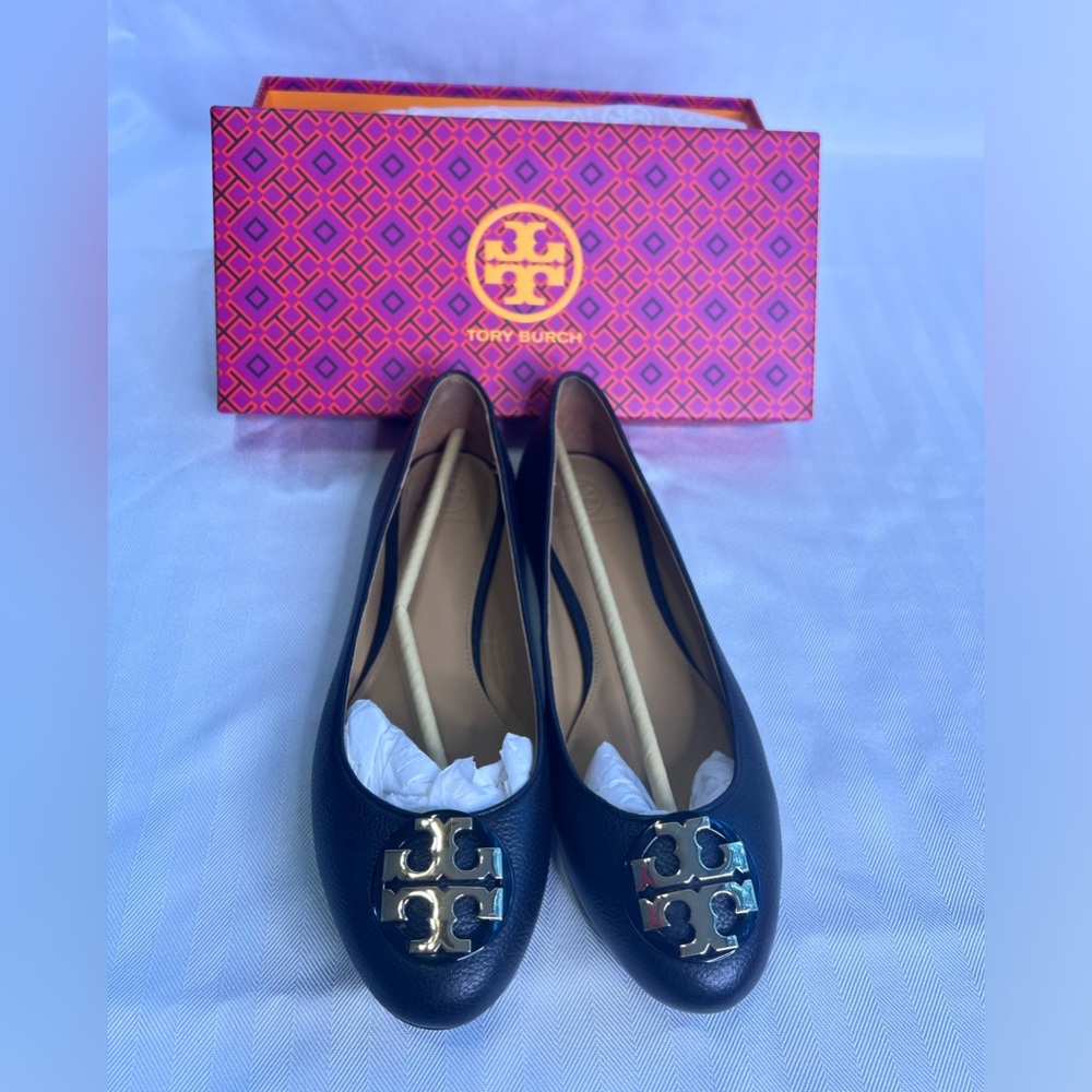 Tory Burch Claire Ballet Flats (EUC) - Size 10